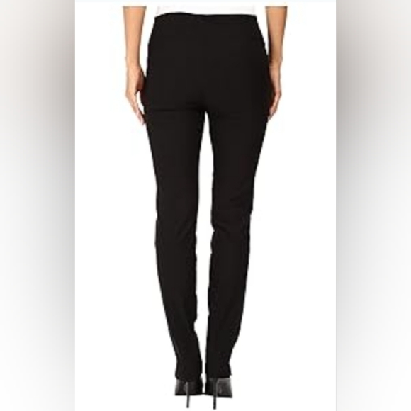 Lisette L Montreal Solid Magical Lycra Slim Pants Black 16 31 - Picture 3 of 9